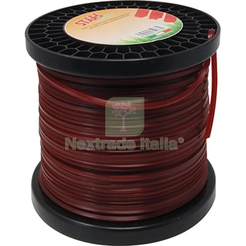 FILO X DECESPUGLIATORE QUADRO CORALLO STARS MM 4,0 MT 50 — Attrezzi da giardino a motore — rif. FERX.VIR1227263