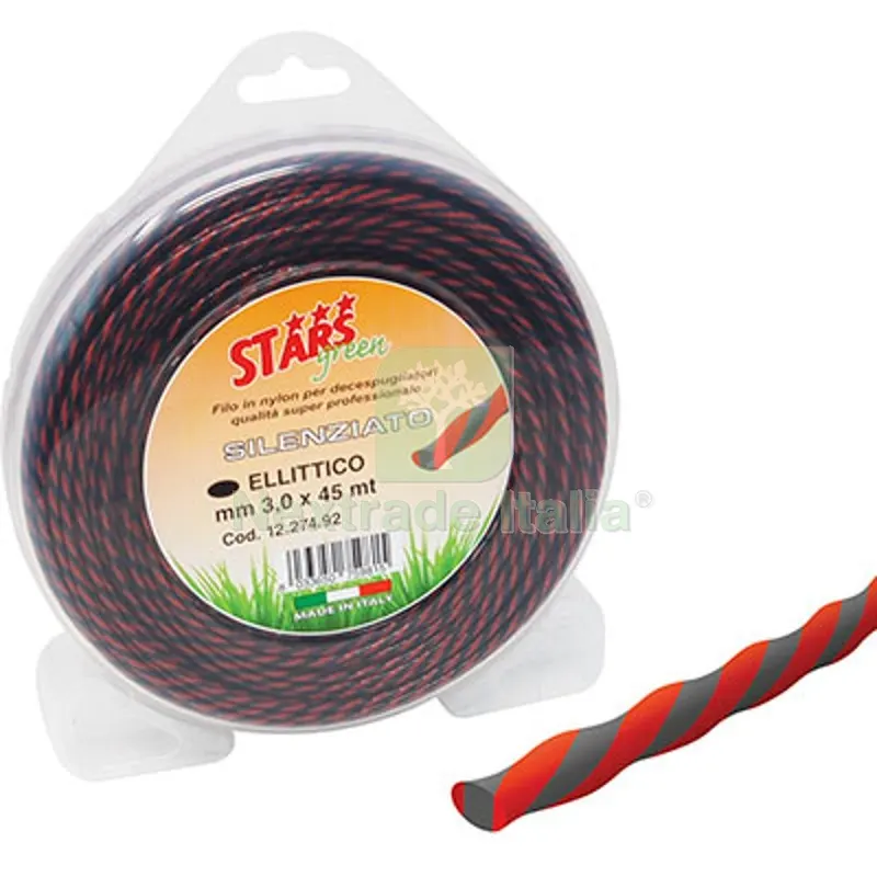 FILO X DECESPUGLIATORE SILENZIATO STARS MM 3,0 MT 45 — Attrezzi da giardino a motore — rif. FERX.VIR1227492 FILO X DECESPUGLIATORE SILENZIATO STARS MM 3,0 MT 45 — Attrezzi da giardino a motore — rif. FERX.VIR1227492