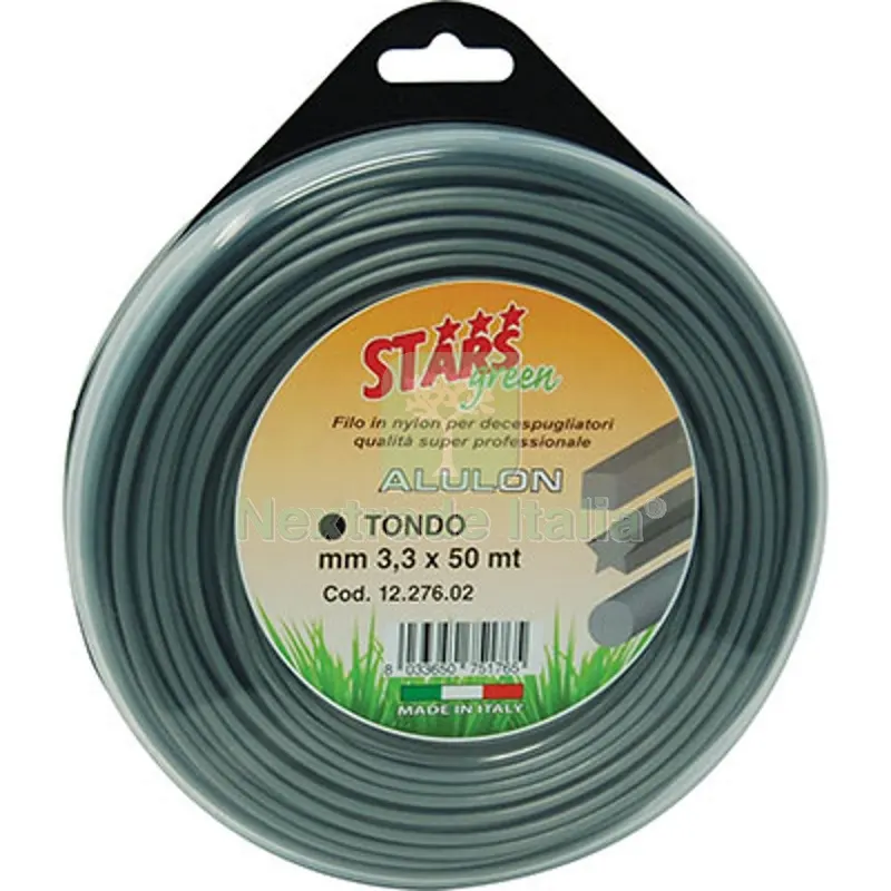 Filo x Decespugliatore Tondo Alulon Stars MM 3,3 MT 50 — Attrezzi da giardino a motore — rif. FERX.VIR1227602 Filo x Decespugliatore Tondo Alulon Stars MM 3,3 MT 50 — Attrezzi da giardino a motore — rif. FERX.VIR1227602