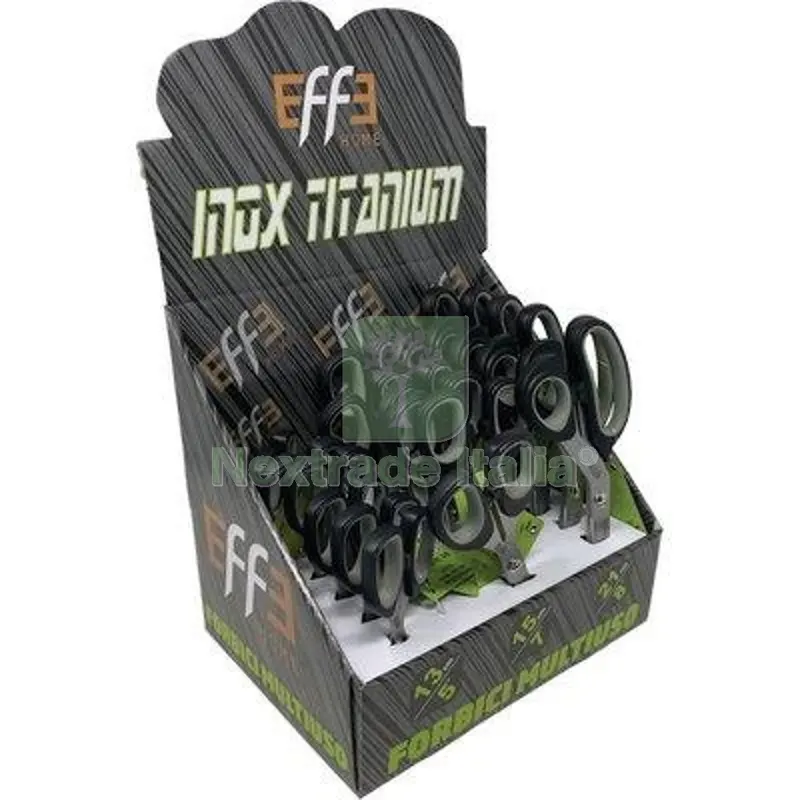 Forbice Multiuso Expo Effe Acciaio al Titanio CF=PZ 18 — Attrezzi da giardino — rif. FERX.VIR1239404