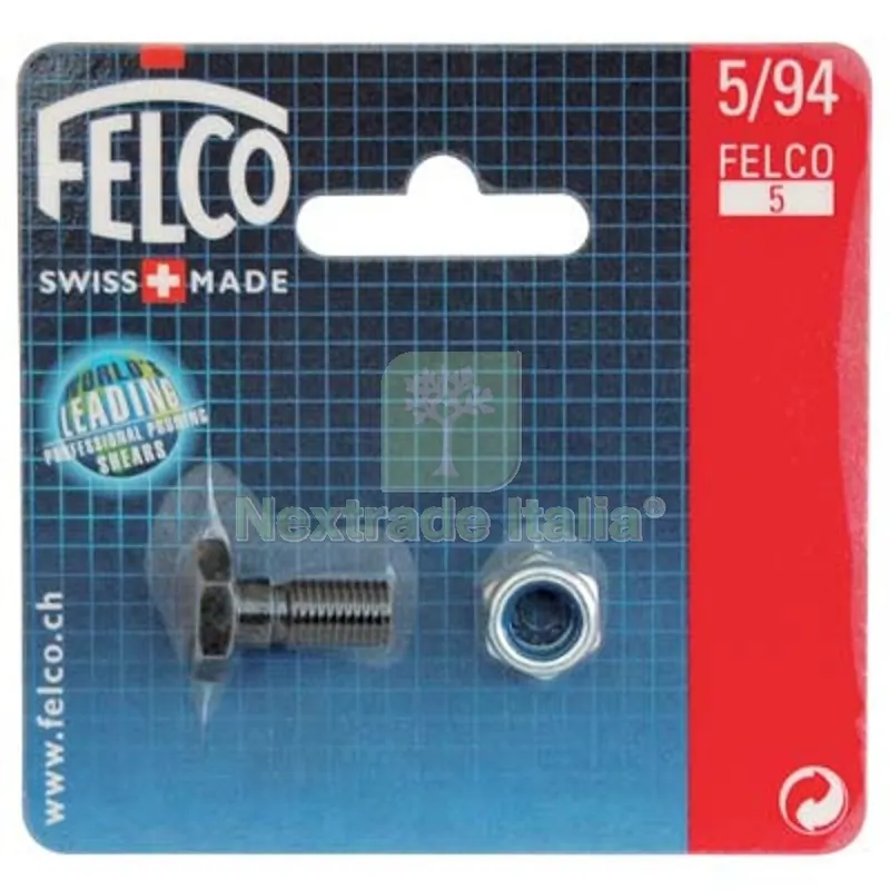 BULLONE FORBICE POTA 5 FELCO — Bulloni, dadi e rondelle — rif. FERX.VIR1239552 BULLONE FORBICE POTA 5 FELCO — Bulloni, dadi e rondelle — rif. FERX.VIR1239552