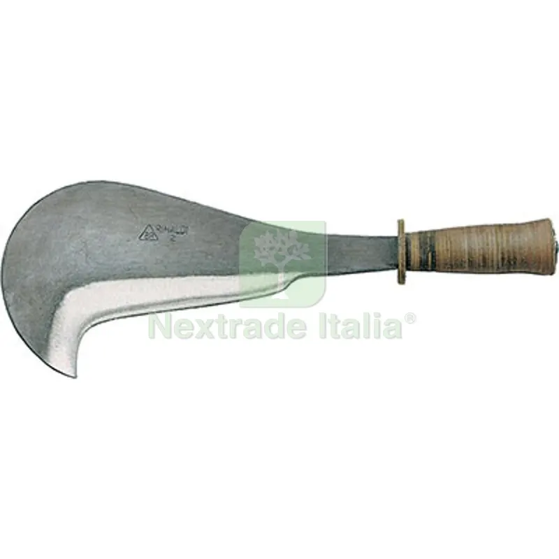 Roncola Pennata Monterotondo 116 Rinaldi Acciaio Forgiato/Cuoio CM 29 N2 — Attrezzi da giardino — rif. FERX.VIR1240707 Roncola Pennata Monterotondo 116 Rinaldi Acciaio Forgiato/Cuoio CM 29 N2 — Attrezzi da giardino — rif. FERX.VIR1240707