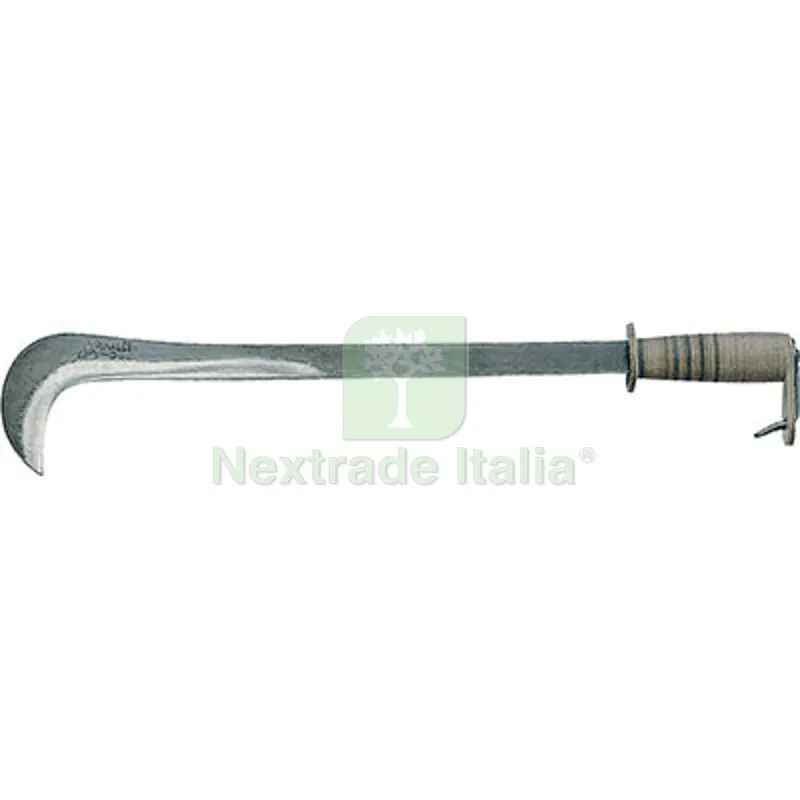 Roncola Fungaiola 133 Rinaldi Acciaio Forgiato/Cuoio CM 45 N10 — Attrezzi da giardino — rif. FERX.VIR1240713