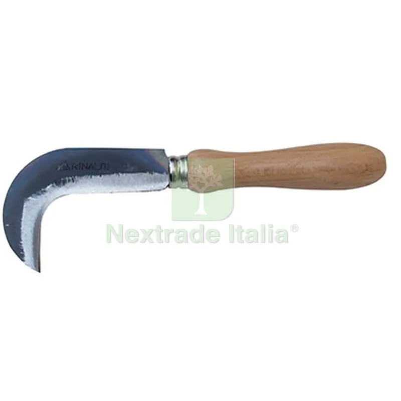 Roncola Ortaggi 141 Rinaldi Acciaio Forgiato/Legno CM 13 — Attrezzi da giardino — rif. FERX.VIR1240715 Roncola Ortaggi 141 Rinaldi Acciaio Forgiato/Legno CM 13 — Attrezzi da giardino — rif. FERX.VIR1240715