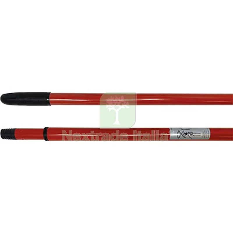 6PZ Manico Telescopico Acciaio Italia MM 22/25 H.CM 100/200 H CM 100>200 — Pennelli e rulli — rif. FERX.VIR1247008 6PZ Manico Telescopico Acciaio Italia MM 22/25 H.CM 100/200 H CM 100>200 — Pennelli e rulli — rif. FERX.VIR1247008