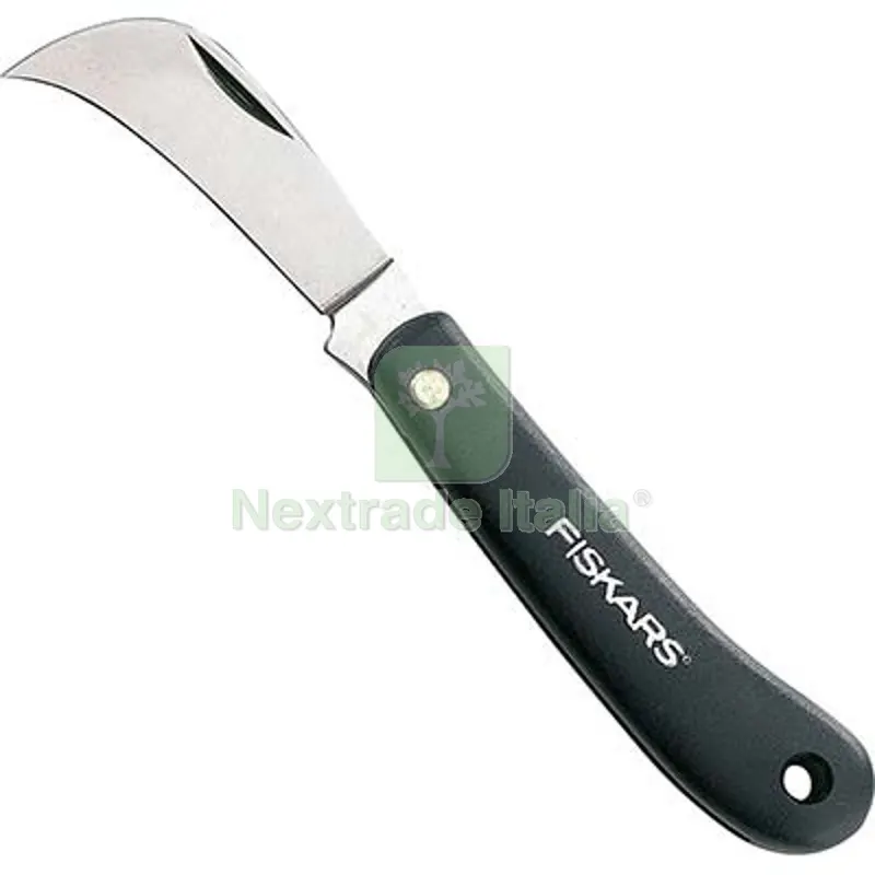 Coltello Serramanico Innesto a Roncola K62 Fiskars MM 170 L CM 17 — Seghe e lame manuali — rif. FERX.VIR1253214 Coltello Serramanico Innesto a Roncola K62 Fiskars MM 170 L CM 17 — Seghe e lame manuali — rif. FERX.VIR1253214