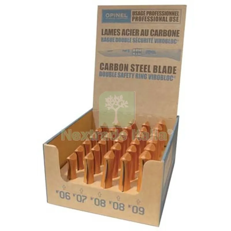 ESPOSITORE COLTELLI SERRAMANICO VRN OPINEL CF=PZ 30 — Seghe e lame manuali — rif. FERX.VIR1255100