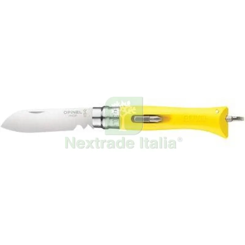 COLTELLO OPINEL 09 BRICOLAGE MM 80 PP GIALLO Colore Giallo N° 9 — Cucina e coltelleria — rif. FERX.VIR1255133