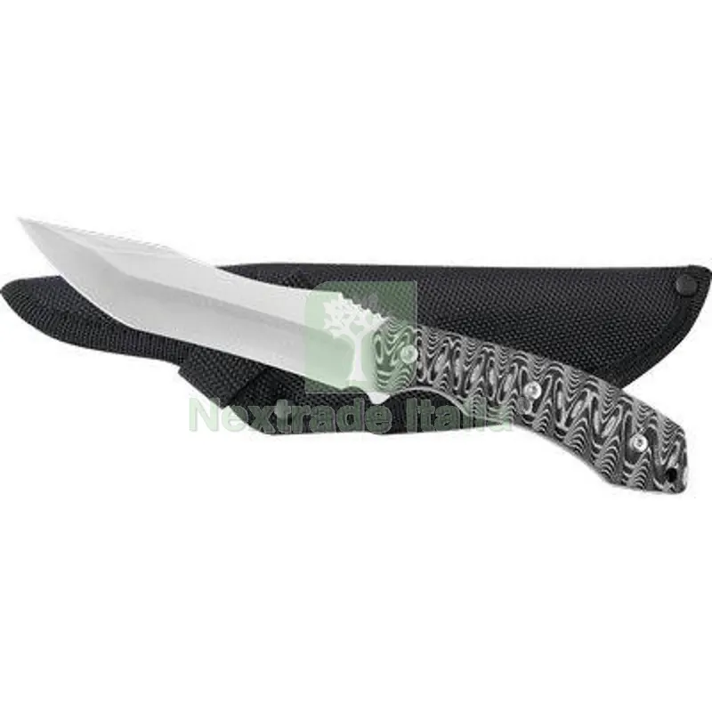 COLTELLO PUGNALE ORIENTE 28087 AUSONIA LAMA CM 13 + FODERO — Cucina e coltelleria — rif. FERX.VIR1255222
