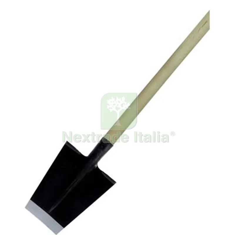 Vanghetto Punta Quadra Forgiato + Manico Acciaio/Legno CM 22X36 H.CM 168 CM 22x37x168 Ø Mm 39 — Punte, frese e dischi — rif. FERX.VIR1311211 Vanghetto Punta Quadra Forgiato + Manico Acciaio/Legno CM 22X36 H.CM 168 CM 22x37x168 Ø Mm 39 — Punte, frese e dischi — rif. FERX.VIR1311211