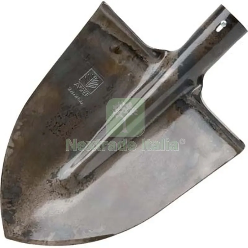 VANGHETTO A PUNTA STAMPATO AGEF ACCIAIO CM 29X25 O.MM 39 CM 24,5x28,5 — Punte, frese e dischi — rif. FERX.VIR1330903
