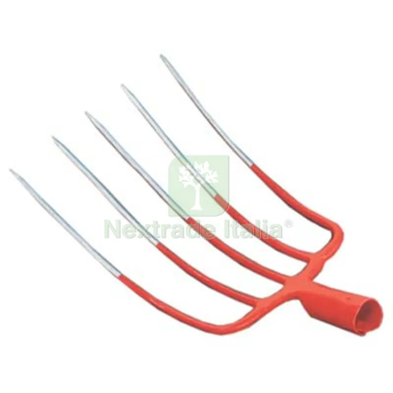 Forca Fieno Orsatti Acciaio Forgiato Denti 5 CM 25x32 Ø Mm 36 — Attrezzi da giardino — rif. FERX.VIR1332605 Forca Fieno Orsatti Acciaio Forgiato Denti 5 CM 25x32 Ø Mm 36 — Attrezzi da giardino — rif. FERX.VIR1332605