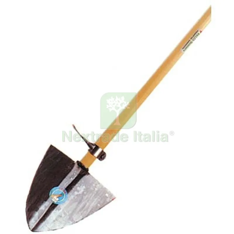 Vanga Roma Extra M.LEGNO Acciaio Forgiato/Faggio CM 24X23 + Staffa H.CM 168 CM 24x23x168 Ø Mm 45 — Attrezzi da giardino — rif. FERX.VIR1338610 Vanga Roma Extra M.LEGNO Acciaio Forgiato/Faggio CM 24X23 + Staffa H.CM 168 CM 24x23x168 Ø Mm 45 — Attrezzi da giardino — rif. FERX.VIR1338610