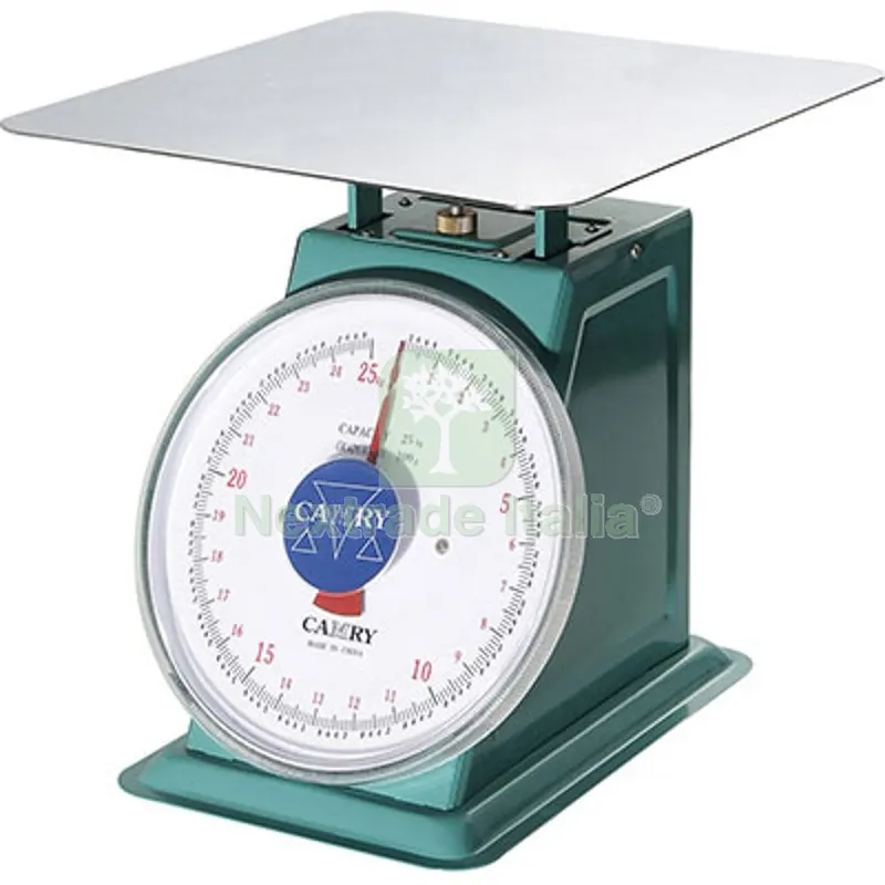 Bilancia Cucina Meccanica 420480 Effe KG 30/GR 100 + Piatto Acciaio Inox CM 32X32 — Cani — rif. FERX.VIR1421916