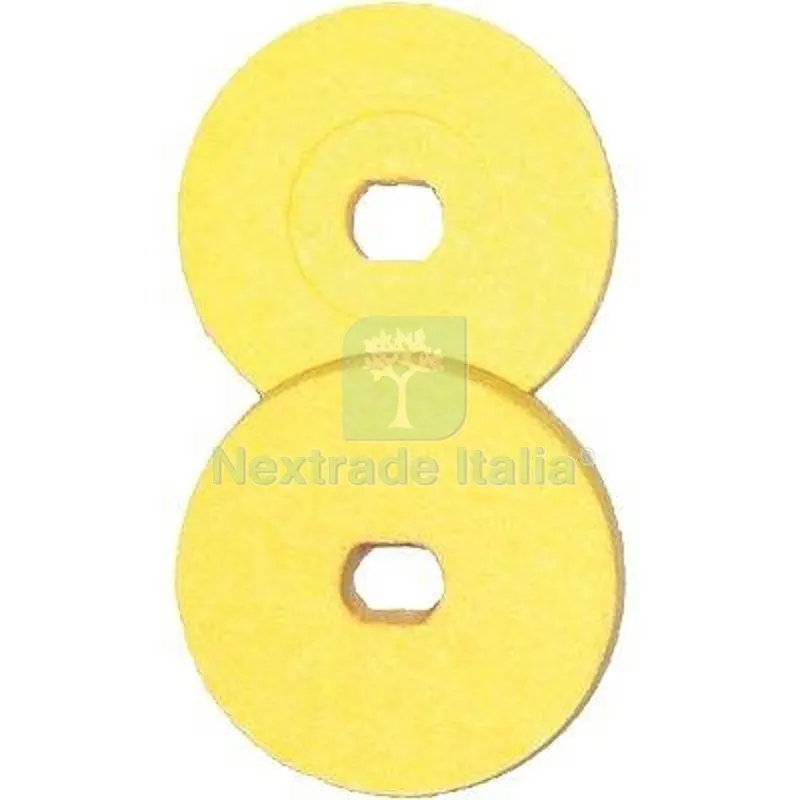 MOLE AFFILATRICE MULTIFUNZIONE GIALLE MM 18X9 D MM 45 CF=PZ 2 Ricambio Mole Gialle — Affilatura e pietre — rif. FERX.VIR1524037