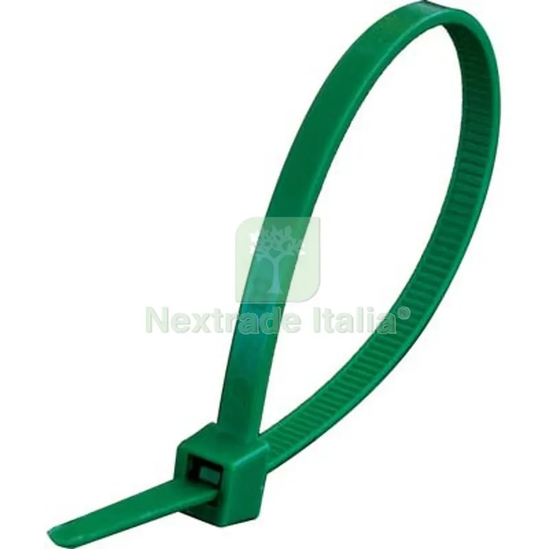 7CF FASCETTA AUTOBLOCCANTE VERDE WORKIT NYLON MM 3,6X200 CF=PZ 100 Colore Verde — Fascette e collari — rif. FERX.VIR1524746 7CF FASCETTA AUTOBLOCCANTE VERDE WORKIT NYLON MM 3,6X200 CF=PZ 100 Colore Verde — Fascette e collari — rif. FERX.VIR1524746