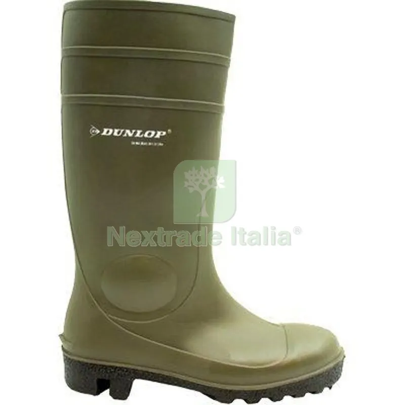 STIVALE PVC ANTINFORTUNIO WORK-ITS DUNLOP VERDE S5 41 Taglia 41 — Calzature antinfortunistiche — rif. FERX.VIR1610941 STIVALE PVC ANTINFORTUNIO WORK-ITS DUNLOP VERDE S5 41 Taglia 41 — Calzature antinfortunistiche — rif. FERX.VIR1610941