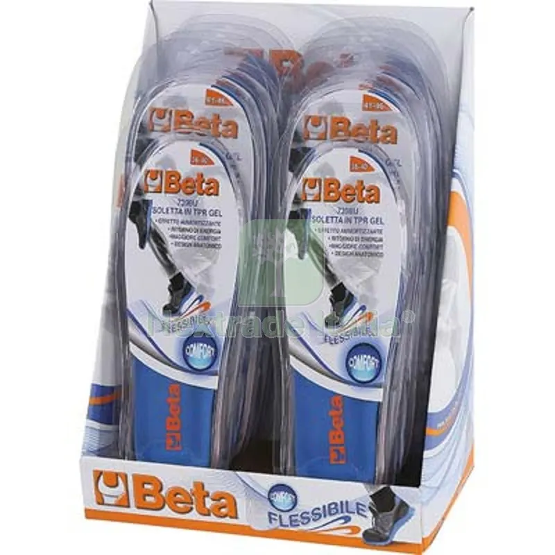 SOLETTE SCARPA EXPO BETA GEL CF=PZ 2X36/40+PZ 8X41/46 CF=PZ 10 — Calzature antinfortunistiche — rif. FERX.VIR1621220 SOLETTE SCARPA EXPO BETA GEL CF=PZ 2X36/40+PZ 8X41/46 CF=PZ 10 — Calzature antinfortunistiche — rif. FERX.VIR1621220