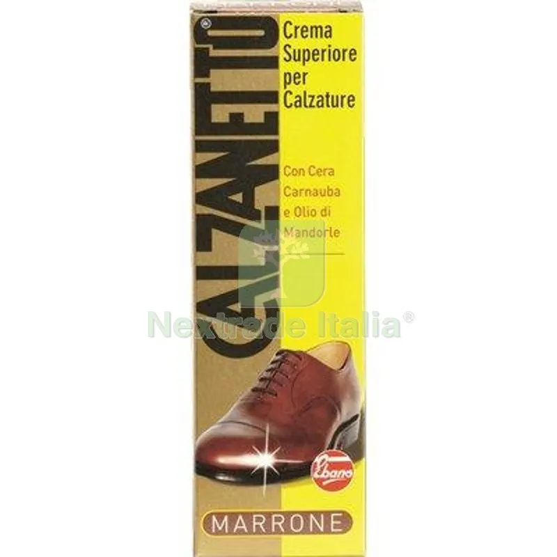 6PZ Crema Lucida Scarpa Calzanetto Marrone ML 50 Colore Marrone — Calzature antinfortunistiche — rif. FERX.VIR1621252