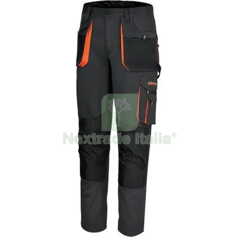 PANTALONE 7900G BETA GRIGIO ARANCIO L Taglia L — Protezioni corpo — rif. FERX.VIR1651013