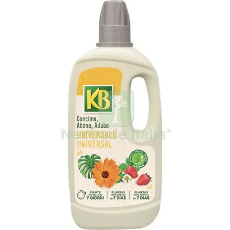 4PZ CONCIME LIQUIDO UNIVERSALE KB LT 1 — Protezione piante e sementi — rif. FERX.VIR1700016