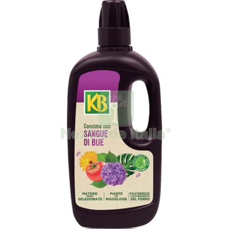 4PZ Concime Liquido Sangue di BUE KB LT 1 — Protezione piante e sementi — rif. FERX.VIR1700593 4PZ Concime Liquido Sangue di BUE KB LT 1 — Protezione piante e sementi — rif. FERX.VIR1700593