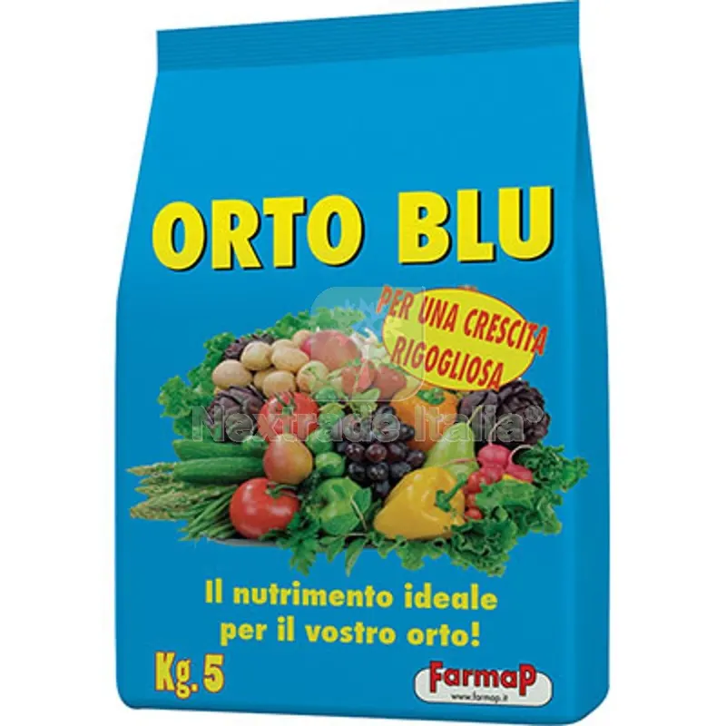 CONCIME GRANULARE ORTO BLU ENERGICA KG 5 — Protezione piante e sementi — rif. FERX.VIR1700705 CONCIME GRANULARE ORTO BLU ENERGICA KG 5 — Protezione piante e sementi — rif. FERX.VIR1700705