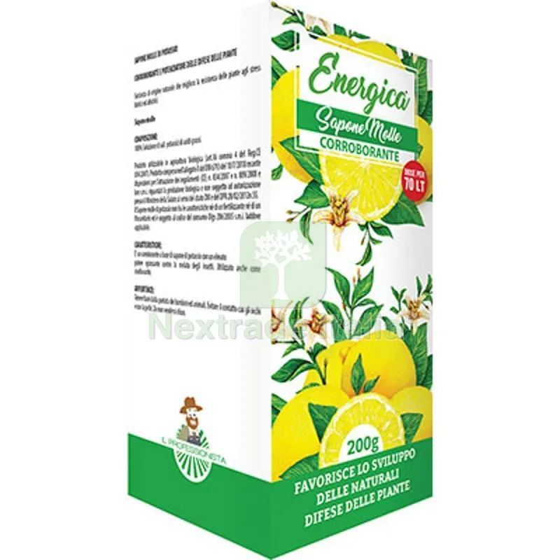 4PZ Corroborante Sapone Molle Energica GR 200 — Protezione piante e sementi — rif. FERX.VIR1700780