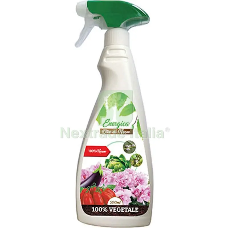 6PZ Disabituante per Animali Olio Neem Spray Energica GR 500 — Protezione piante e sementi — rif. FERX.VIR1700783