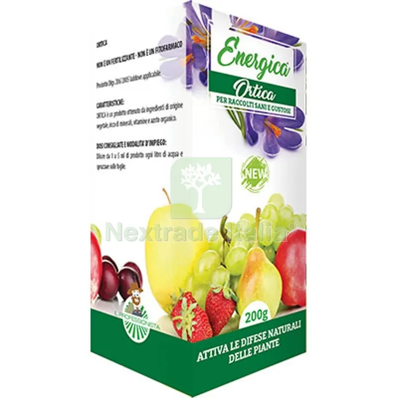 2PZ Corroborante Ortica Energica GR 200 — Protezione piante e sementi — rif. FERX.VIR1700786 2PZ Corroborante Ortica Energica GR 200 — Protezione piante e sementi — rif. FERX.VIR1700786