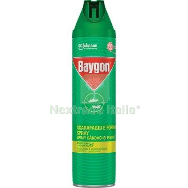 12PZ Disabituante per Animali Scarafaggi e Formiche Spray Baygon ML 400 — Protezione piante e sementi — rif. FERX.VIR1790000 12PZ Disabituante per Animali Scarafaggi e Formiche Spray Baygon ML 400 — Protezione piante e sementi — rif. FERX.VIR1790000