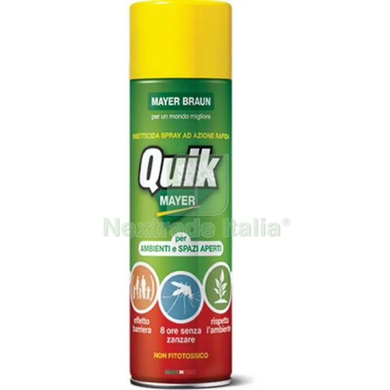 12PZ Disabituante per Animali Zanzare Quikmayer Mayerbraun Spray ML 500 — Protezione piante e sementi — rif. FERX.VIR1790211