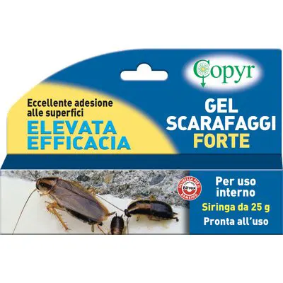 2PZ Disabituante per Animali Scarafaggi GEL Copyr GR 25 — Protezione piante e sementi — rif. FERX.VIR1790528