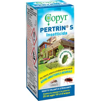 4PZ Disabituante per Animali Volanti Striscianti Pertrin S Copyr ML 250 — Protezione piante e sementi — rif. FERX.VIR1790529