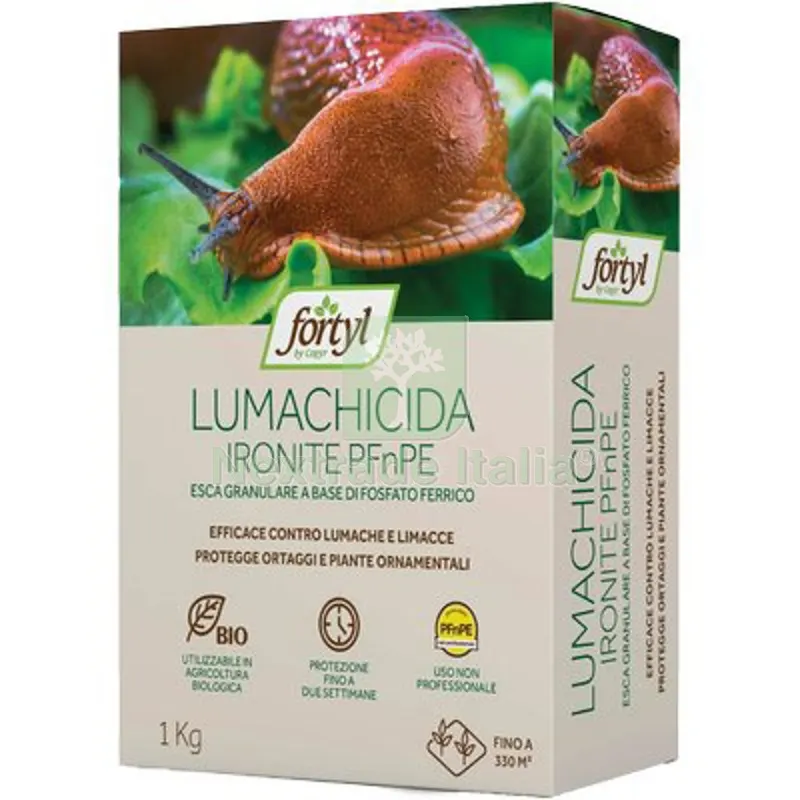 4PZ LUMACHICIDA GRANULARE IRONITE COPYR KG 1 — Disinfestazione e controllo nocivi — rif. FERX.VIR1790531 4PZ LUMACHICIDA GRANULARE IRONITE COPYR KG 1 — Disinfestazione e controllo nocivi — rif. FERX.VIR1790531