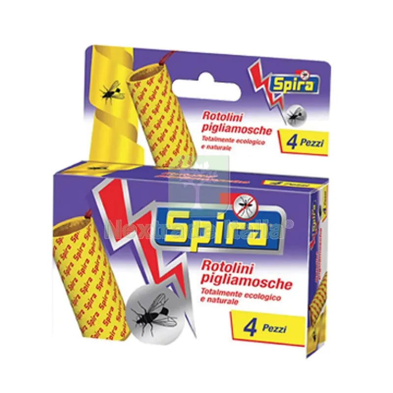 30CF Trappola Mosche Spira Monouso CF=PZ 4 — Attrezzi da giardino — rif. FERX.VIR1790637