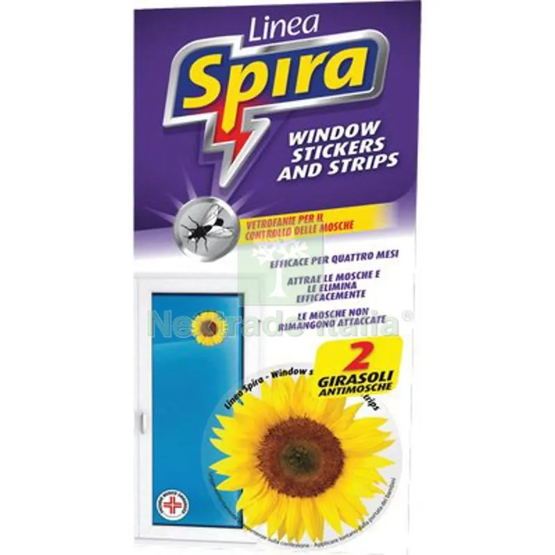 4CF Trappola Mosche Girasole Stick Spira Monouso CF=PZ 2 — Attrezzi da giardino — rif. FERX.VIR1790641