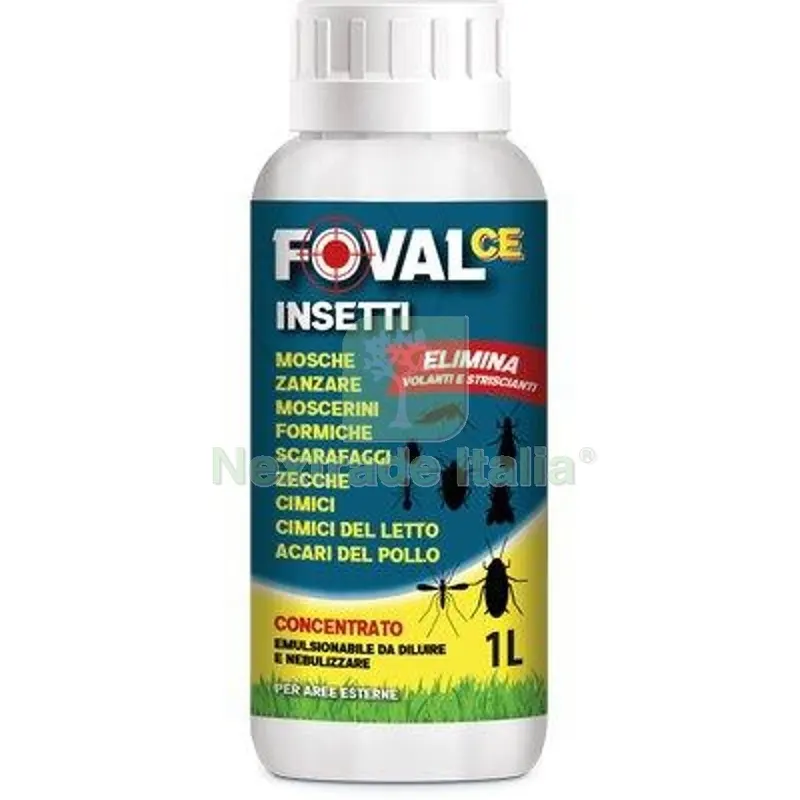 Disabituante per Animali Volanti Striscianti Foval CE Kollant LT 1 — Protezione piante e sementi — rif. FERX.VIR1790671