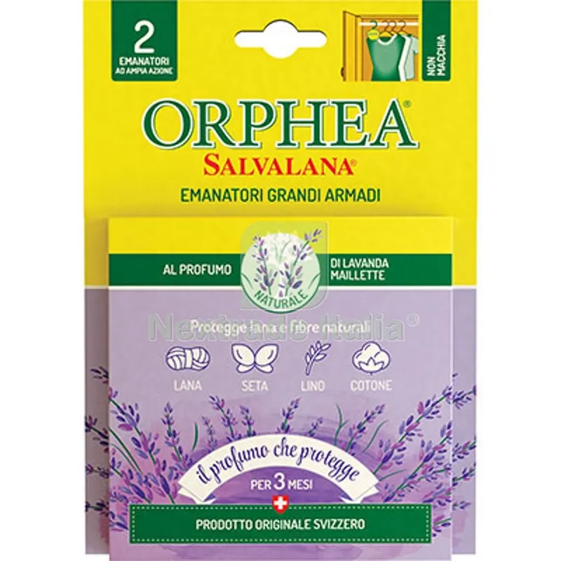 6CF Antitarme Salvalana Grandi Armadi Orphea Lavanda CF=PZ 2 Mod Lavanda — Attrezzi da giardino — rif. FERX.VIR1790765 6CF Antitarme Salvalana Grandi Armadi Orphea Lavanda CF=PZ 2 Mod Lavanda — Attrezzi da giardino — rif. FERX.VIR1790765