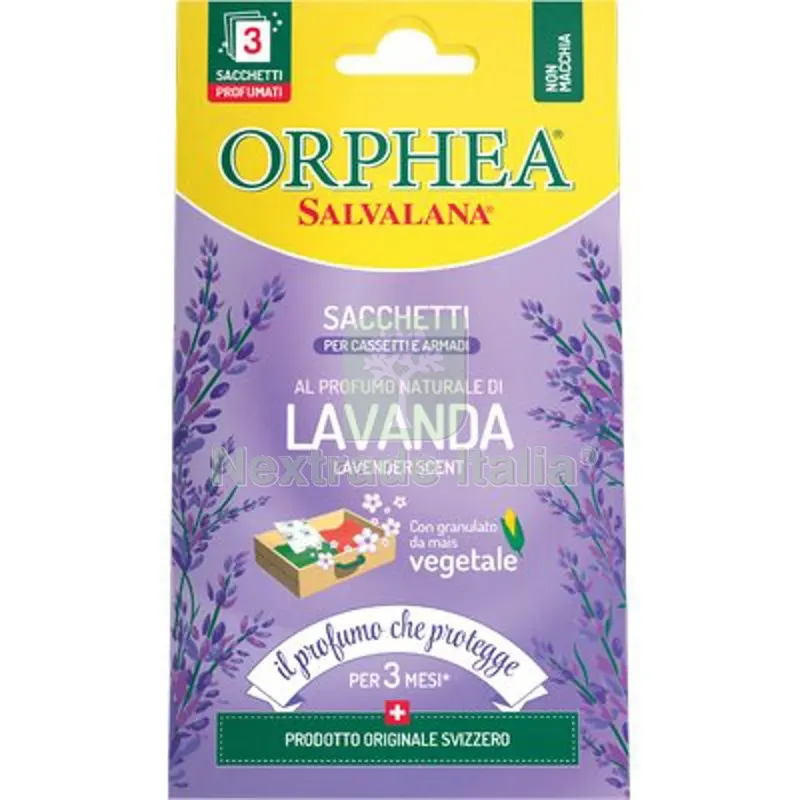 6CF Antitarme Salvalana Cassetti Armadi Orphea Lavanda CF=PZ 3 Mod Lavanda — Attrezzi da giardino — rif. FERX.VIR1790771