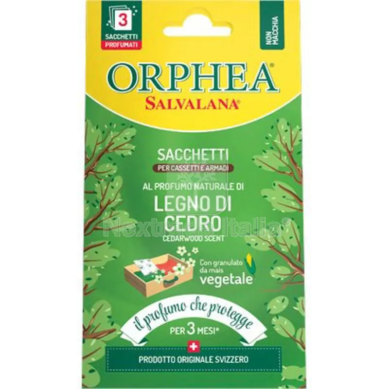 6CF Antitarme Salvalana Cassetti Armadi Orphea Legno di Cedro CF=PZ 3 Mod Legni — Attrezzi da giardino — rif. FERX.VIR1790772