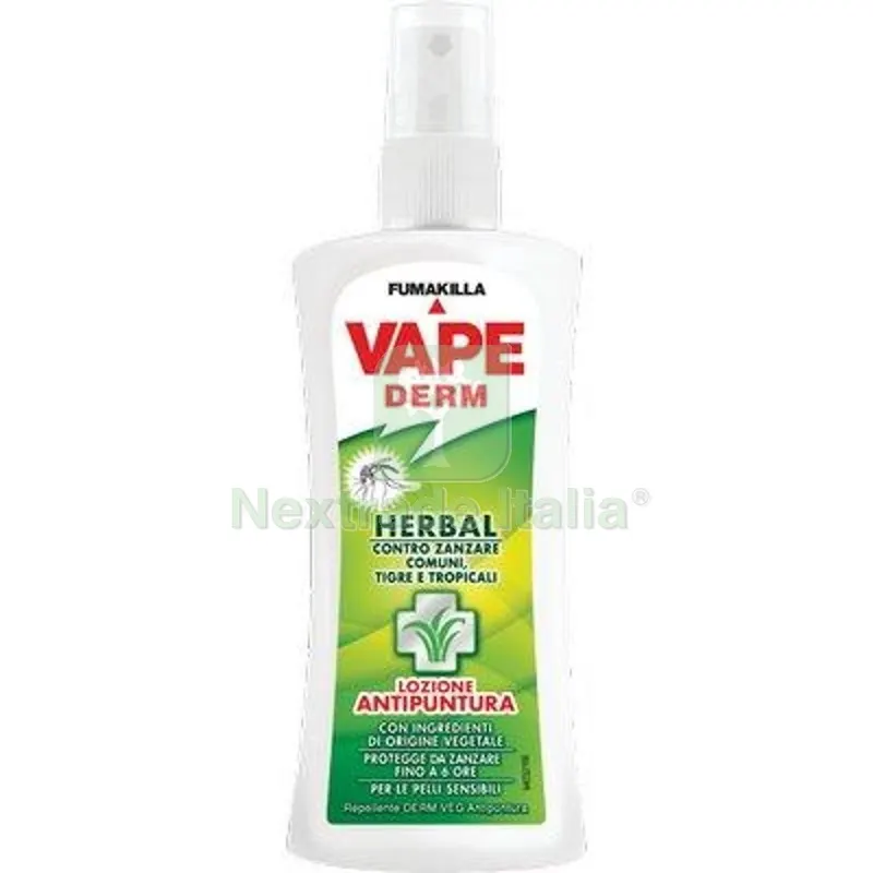 12PZ REPELLENTE INSETTI HERBAL VAPE DERM SPRAY VAPO ML 100 — Protezione piante e sementi — rif. FERX.VIR1790803 12PZ REPELLENTE INSETTI HERBAL VAPE DERM SPRAY VAPO ML 100 — Protezione piante e sementi — rif. FERX.VIR1790803
