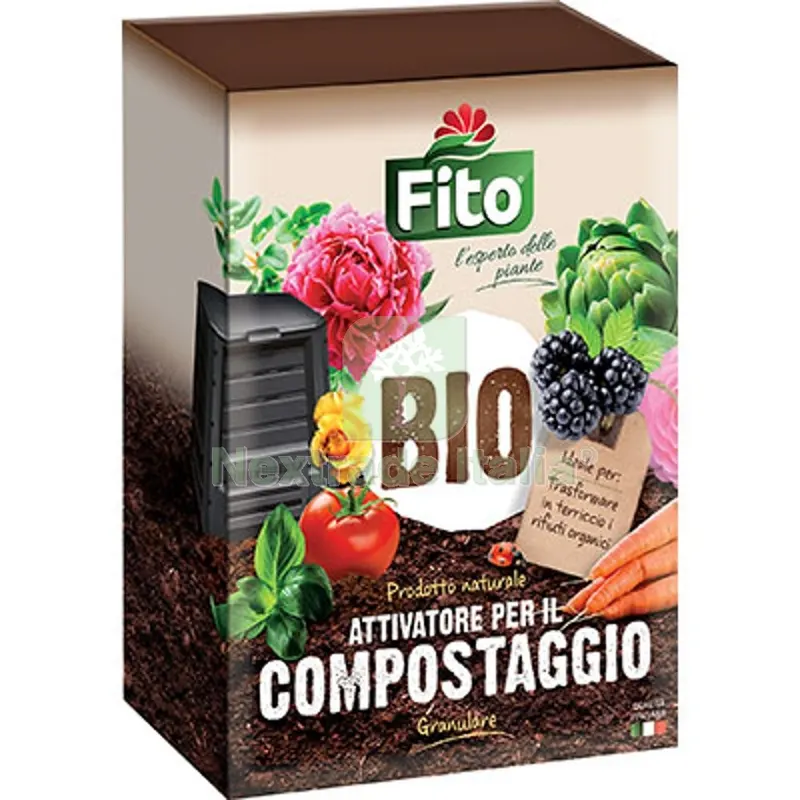 2PZ ATTIVATORE COMPOSTAGGIO BIOCOMPOST FITO KG 2 — Attrezzi da giardino — rif. FERX.VIR1791055 2PZ ATTIVATORE COMPOSTAGGIO BIOCOMPOST FITO KG 2 — Attrezzi da giardino — rif. FERX.VIR1791055