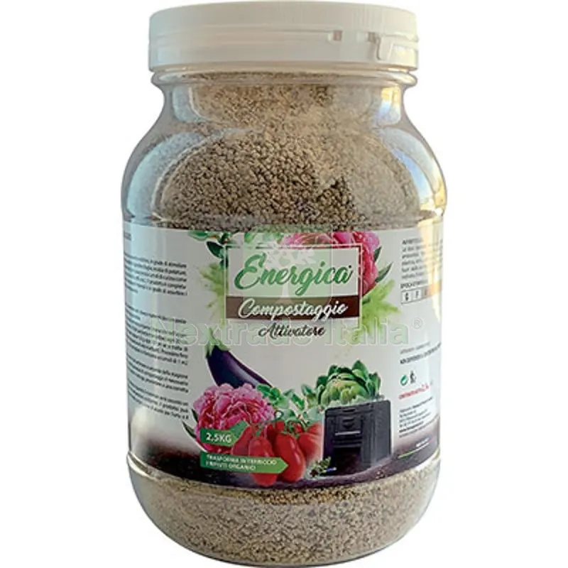 6PZ Attivatore Compostaggio Energica KG 2,5 — Attrezzi da giardino — rif. FERX.VIR1791057
