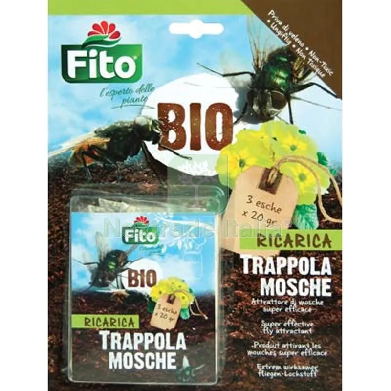 12CF Esca Trappola Insetti Fito CF=PZ 3XGR 20 — Attrezzi da giardino — rif. FERX.VIR1791071