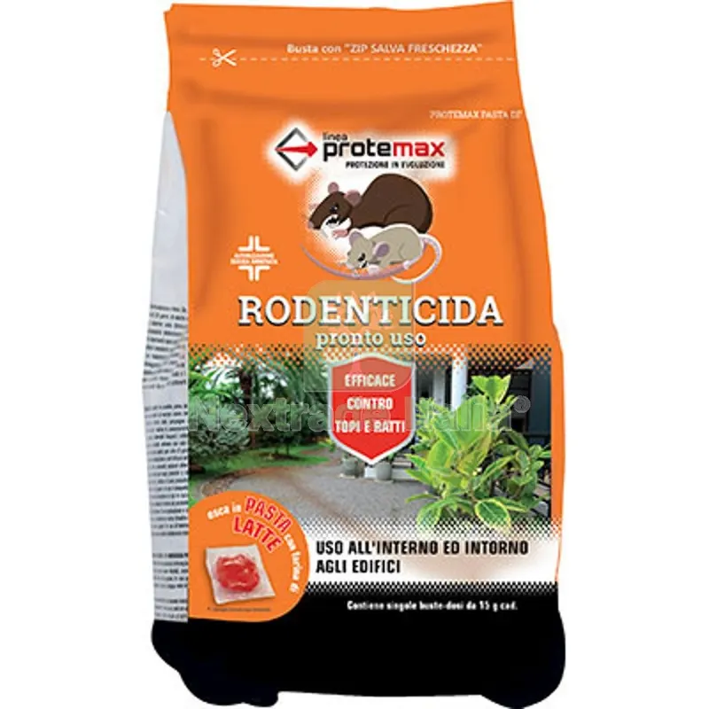 4PZ TOPICIDA PASTA DF PROTEMAX ROSSA GR 1530 GR 1500 — Disinfestazione e controllo nocivi — rif. FERX.VIR1791109 4PZ TOPICIDA PASTA DF PROTEMAX ROSSA GR 1530 GR 1500 — Disinfestazione e controllo nocivi — rif. FERX.VIR1791109
