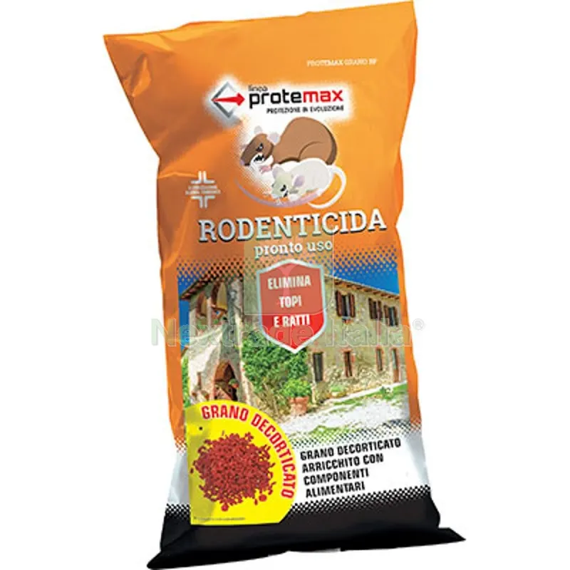 4PZ Topicida Granaglia BF Protemax Rossa GR 1500 — Disinfestazione e controllo nocivi — rif. FERX.VIR1791110 4PZ Topicida Granaglia BF Protemax Rossa GR 1500 — Disinfestazione e controllo nocivi — rif. FERX.VIR1791110