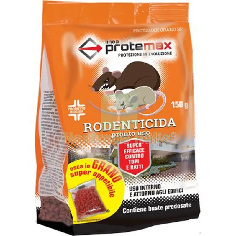 24PZ TOPICIDA GRANAGLIA BF PROTEMAX ROSSA GR 150 — Disinfestazione e controllo nocivi — rif. FERX.VIR1791117
