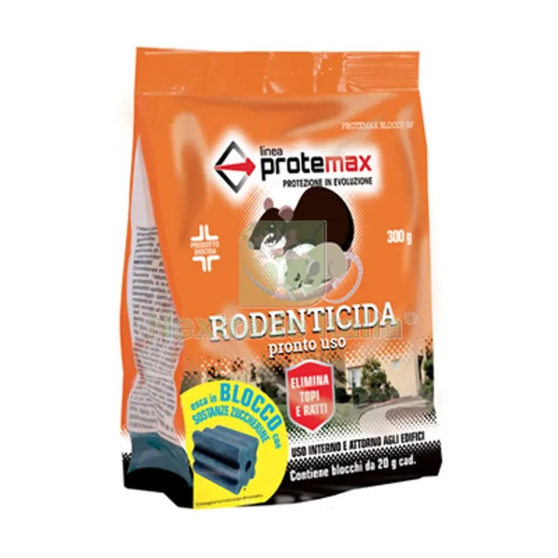 24PZ TOPICIDA BLOCCHETTI BF PROTEMAX BLU GR 300 — Disinfestazione e controllo nocivi — rif. FERX.VIR1791118 24PZ TOPICIDA BLOCCHETTI BF PROTEMAX BLU GR 300 — Disinfestazione e controllo nocivi — rif. FERX.VIR1791118