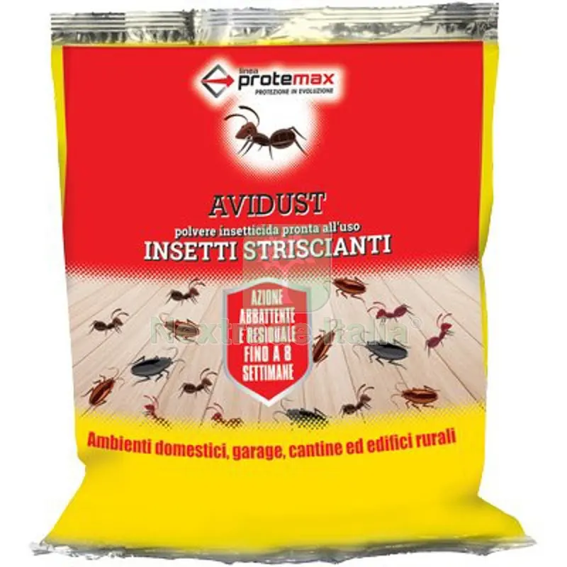 16PZ DISABITUANTE PER ANIMALI STRISCIANTI AVIDUST PROTEMAX POLVERE GR 1000 — Protezione piante e sementi — rif. FERX.VIR1791144 16PZ DISABITUANTE PER ANIMALI STRISCIANTI AVIDUST PROTEMAX POLVERE GR 1000 — Protezione piante e sementi — rif. FERX.VIR1791144